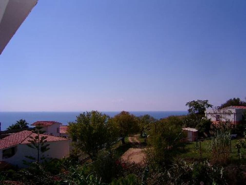 Blick vom Balkon Hotel Marinella