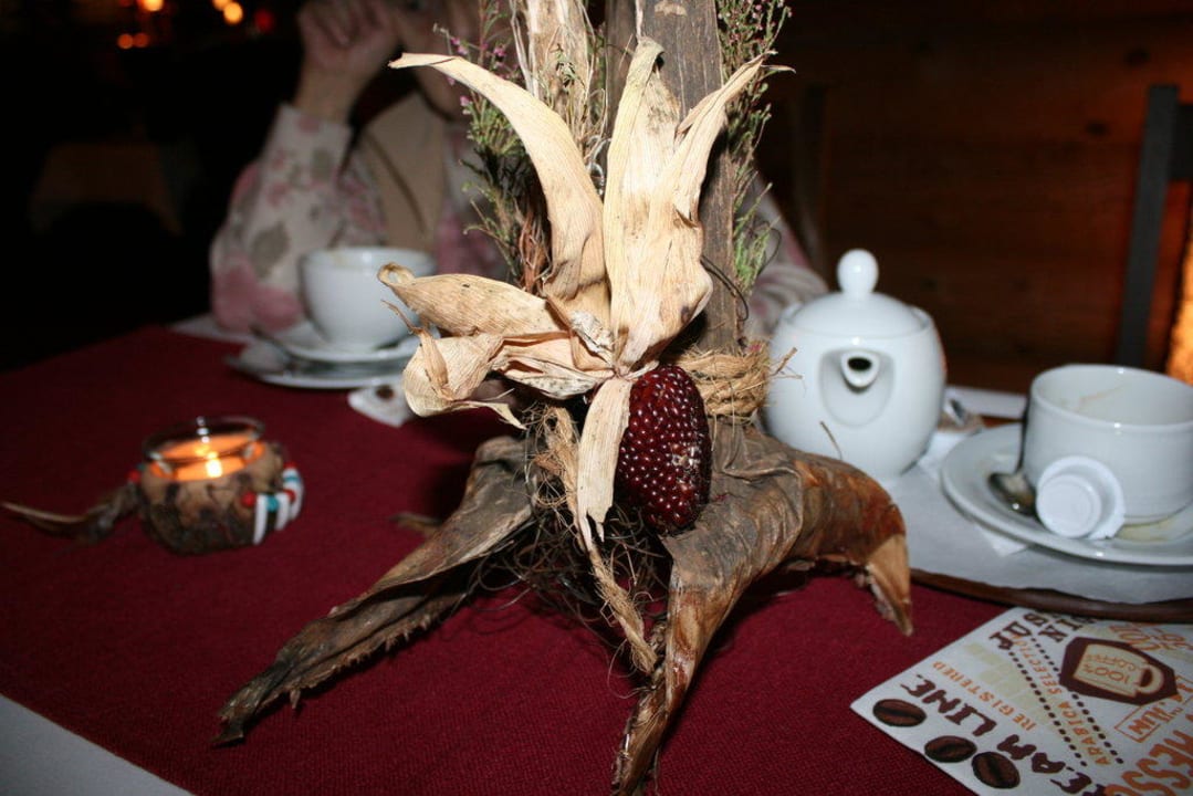 Tischdeko aus natürlichen Materialien Hotel Lido Senftenberg
