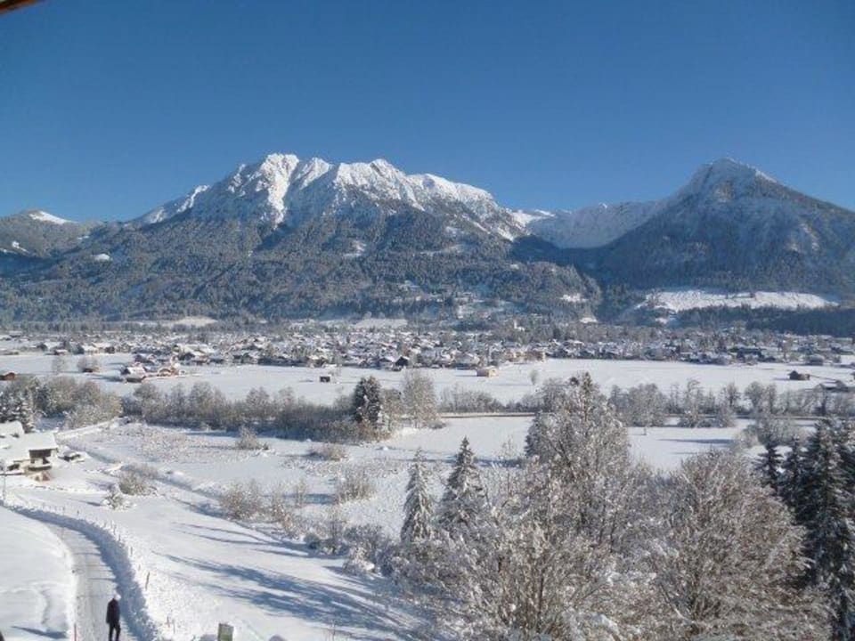 Ausblick der Umgebung der Waldesruh Naturhotel Café Waldesruhe