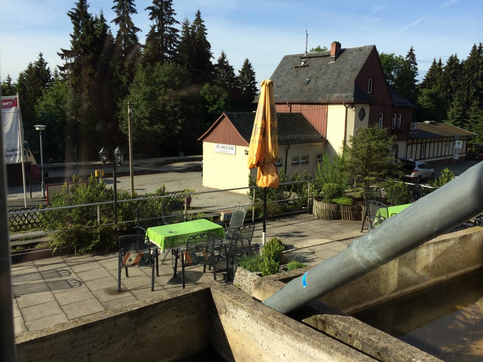 Vom Frühstücksraum Richtung Bhf Hotel Der Kräuterhof