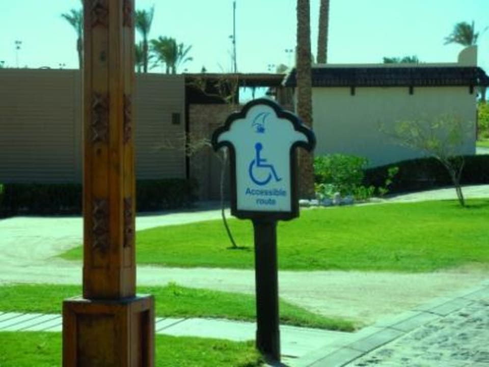 Behindertengerechte Wege Steigenberger ALDAU Beach Hotel