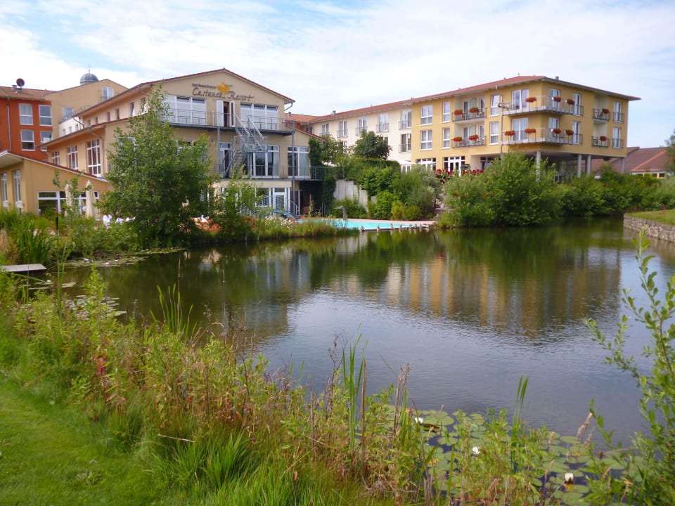 Idylle zur Rückseite Best Western Premier Castanea Resort Hotel