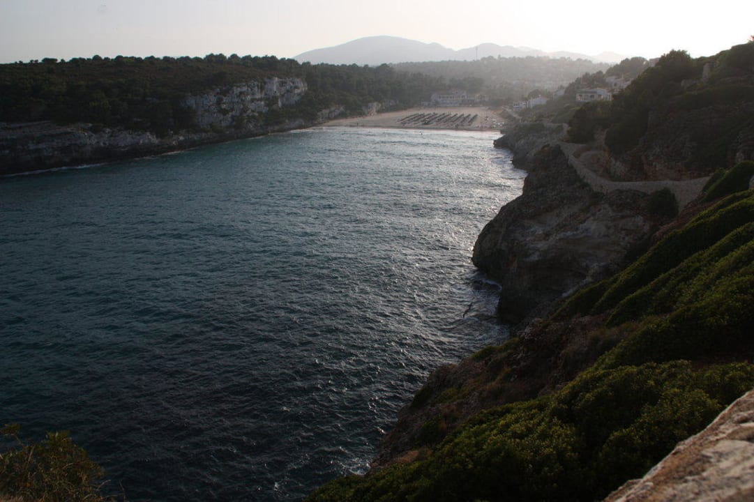 Ein Traum die Bucht am Hotel blau punta reina