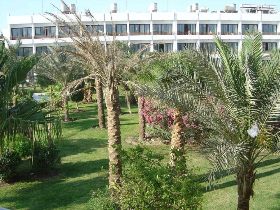 Ausblick vom Balkon des Deluxe Zimmers The Grand Hotel Hurghada