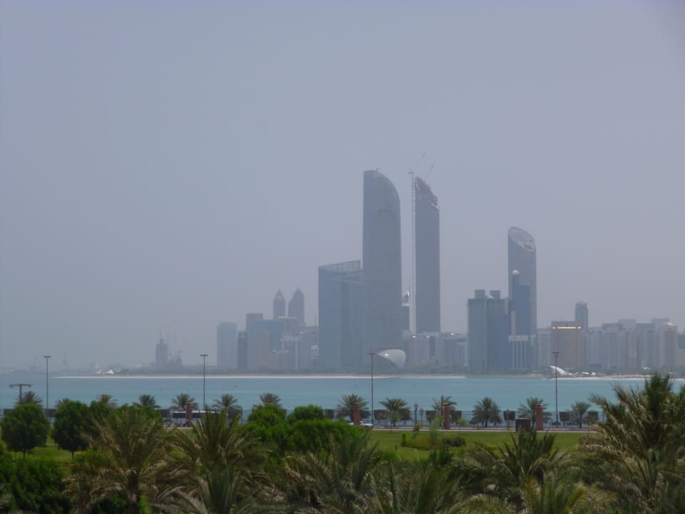 Blick aus dem Zimmer Emirates Palace Mandarin Oriental