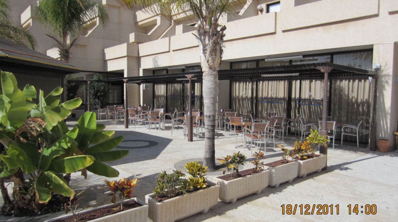 Frühstücksterrasse Hotel Grand Teguise Playa