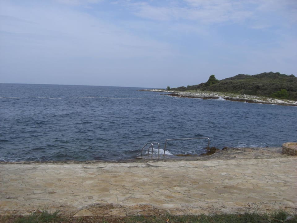 Aussicht vom Strand aufs Meer Maistra Select Belvedere Resort