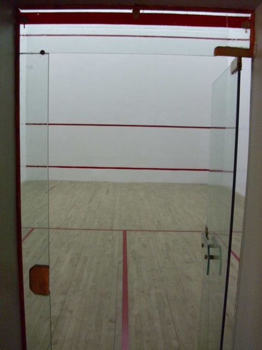 Blick in die Squash-Halle Jaz Makadi Oasis Resort