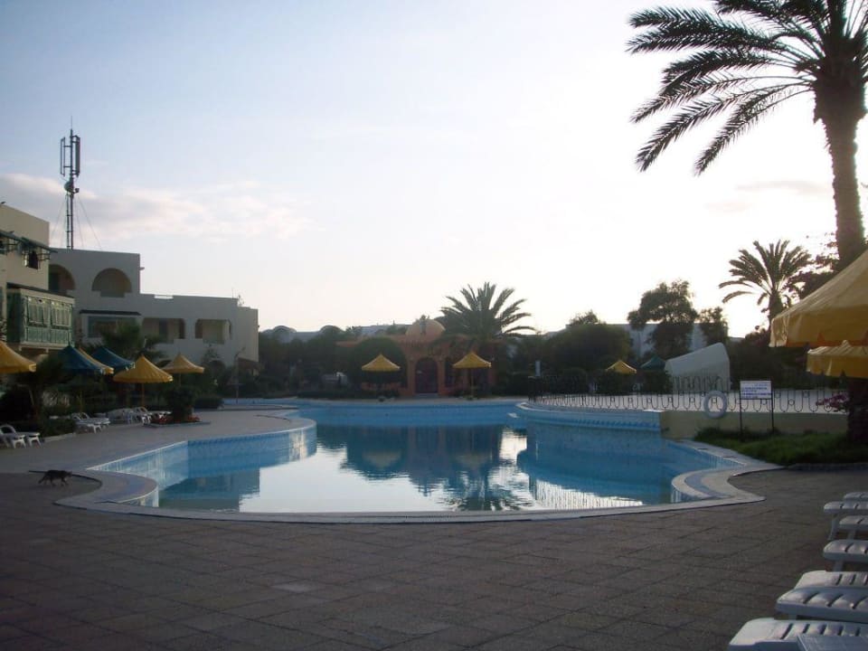 Pool mit Bühne The Ksar Djerba Charming Hotel & SPA