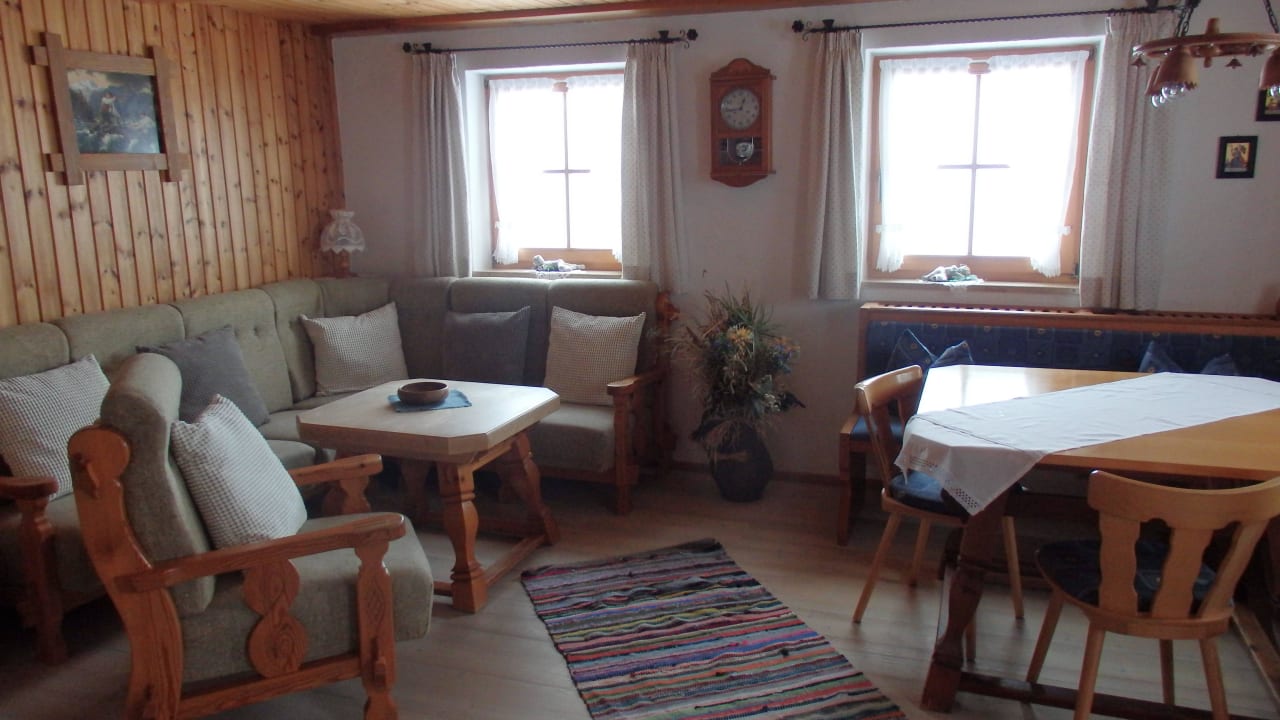 Gemütliche Wohnküche Ferienwohnung Rothenlehen