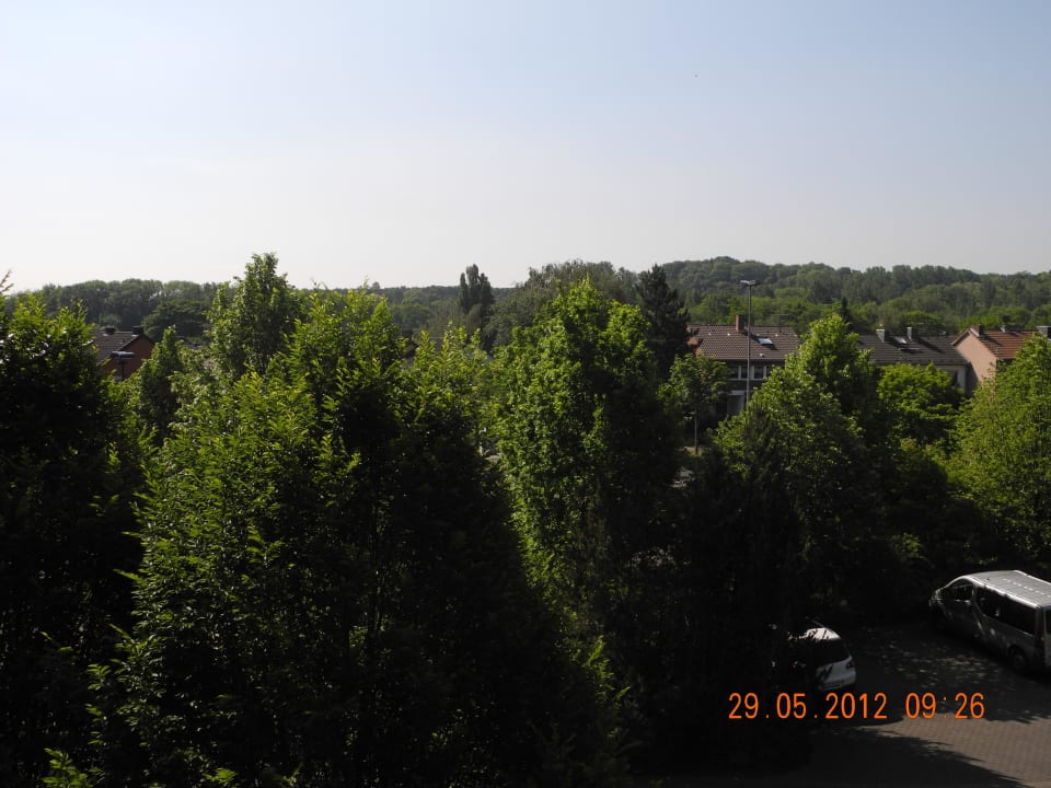 Ausblick aus unserem Zimmer H+ Hotel Köln Hürth