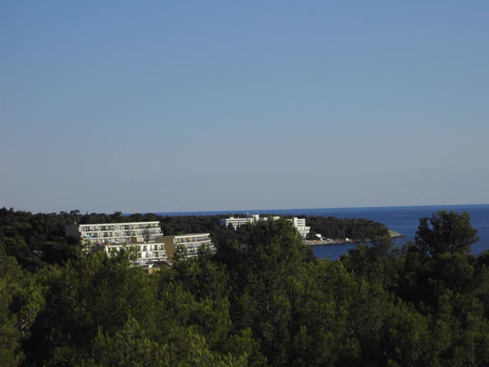 Balkonausblick Hotel Pula