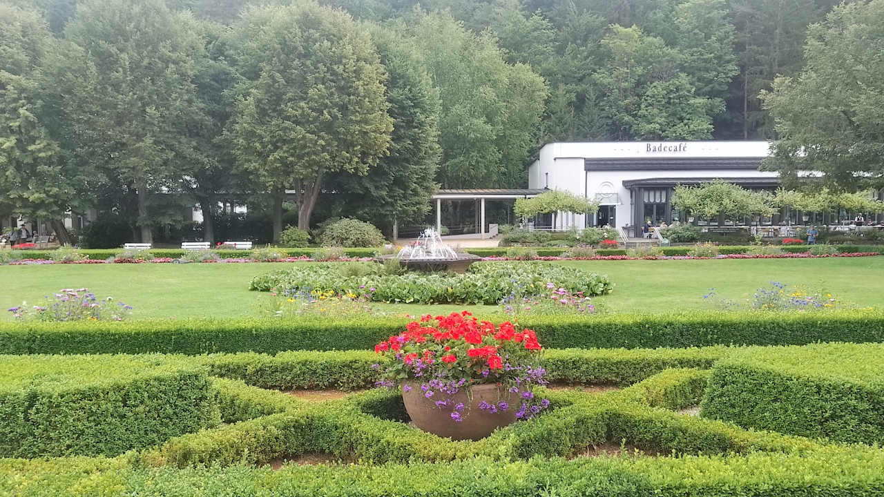 Gartenanlage König Albert Hotel