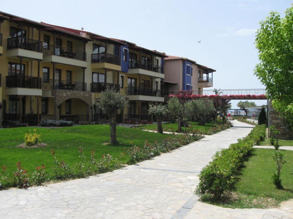 Teilansicht Hotelanlage Anthemus Sea Beach Hotel & Spa