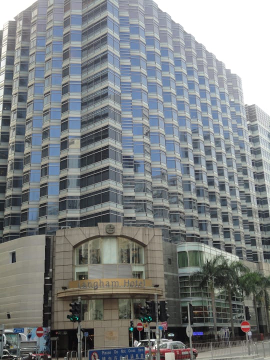 Seiteneingang Hotel The Langham