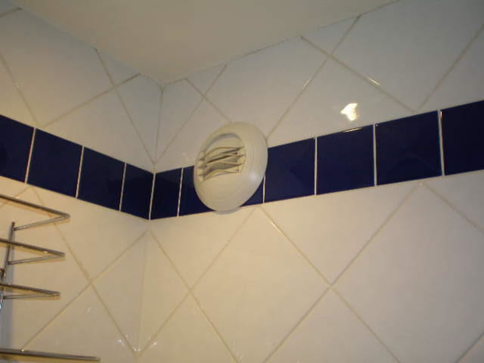 Lüftung im Bad ohne Funktion Hotel Pavillion d'Italie