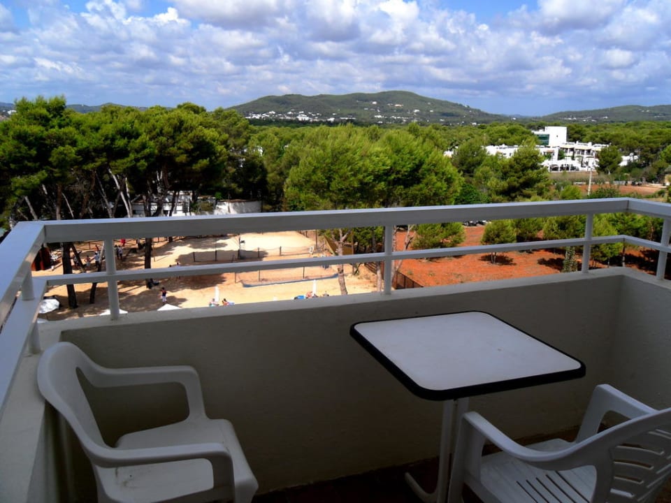 Balkon unseres Zimmers Iberostar Selection Santa Eulalia Ibiza