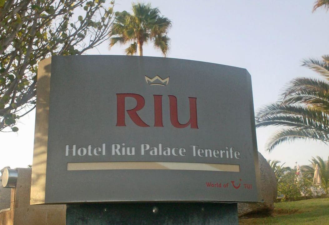 Der Hintereingang Hotel Riu Palace Tenerife