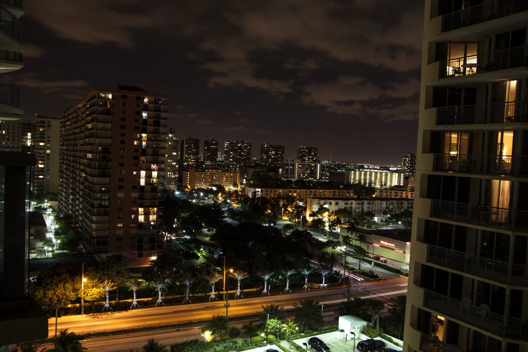 Ausblick zur Stadt Hotel Sole On The Ocean