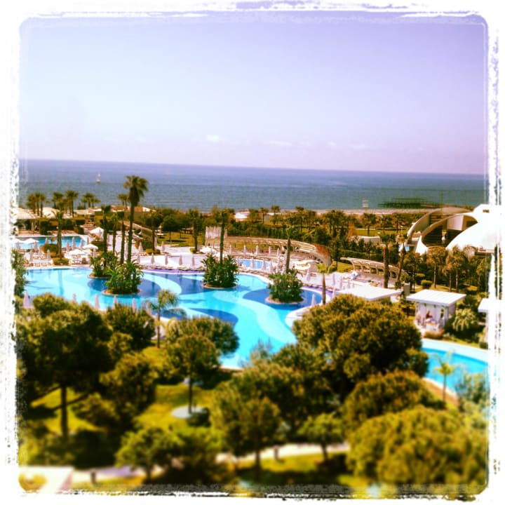 Von unserer Terrasse Susesi Luxury Resort