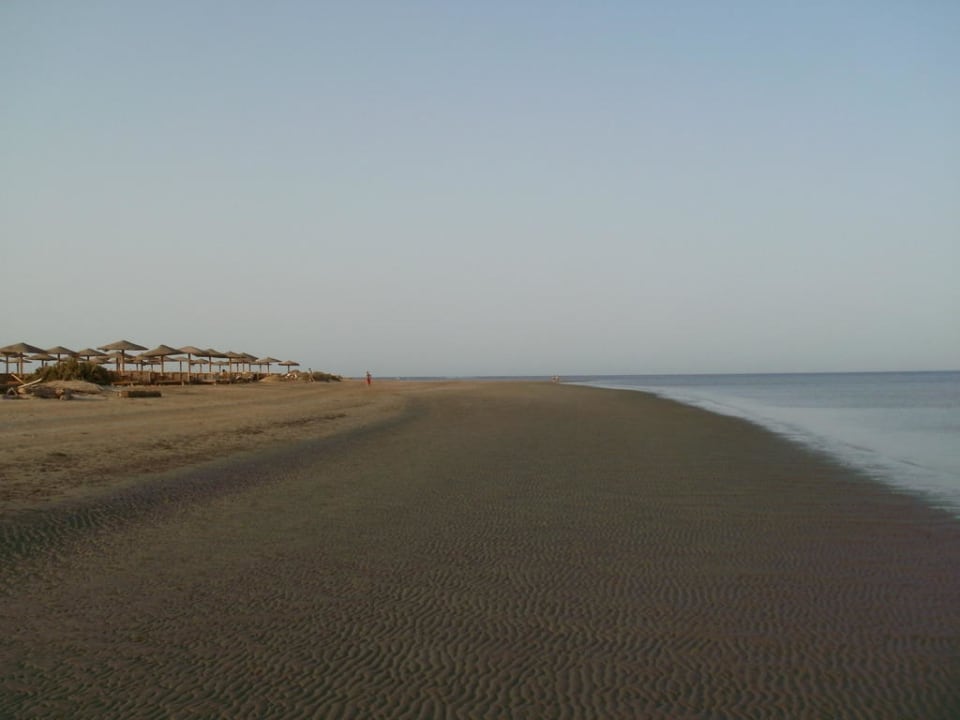 Der Strand bei Ebbe Lahami Bay Beach Resort