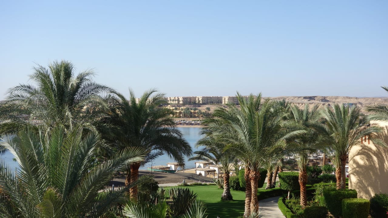 Ausblick aus unserem Zimmer Steigenberger Coraya Beach - Adults only