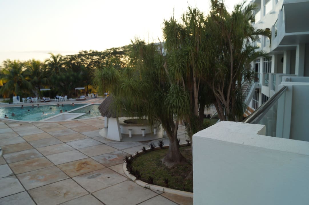 Blick von unserem Balkon aus Uxmal Resort Maya