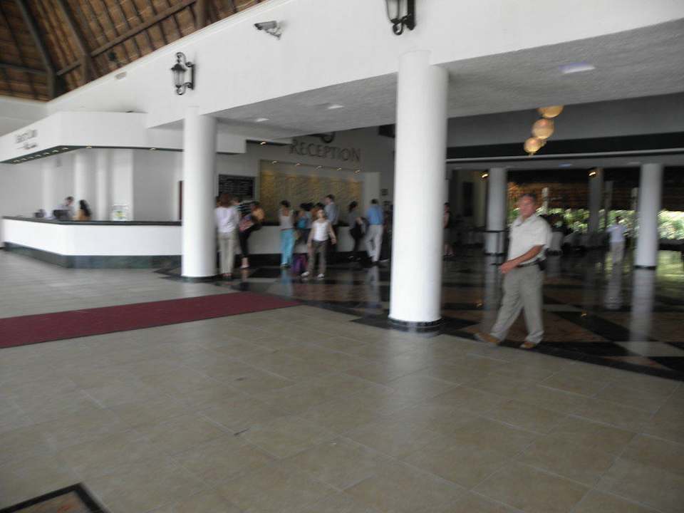 Eingangsbereich Sandos Caracol Eco Resort