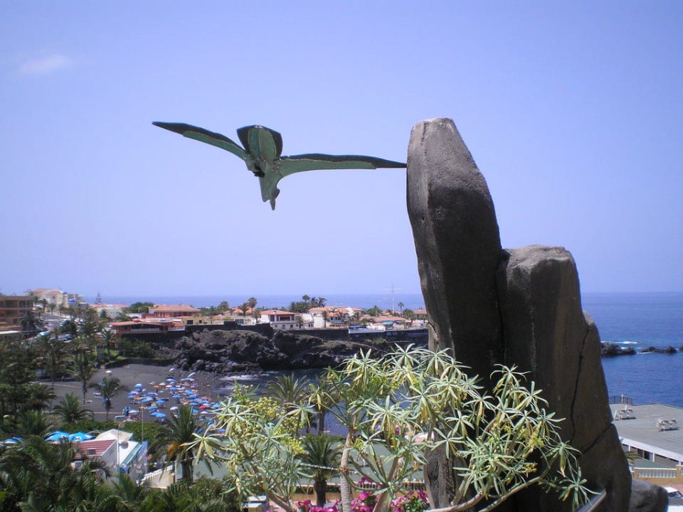 Ausblick vom Hotel auf den Strand Landmar Playa La Arena