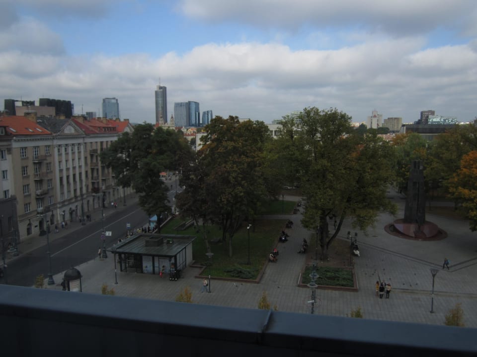 Ausblick vom Zimmer Hotel Novotel Vilnius