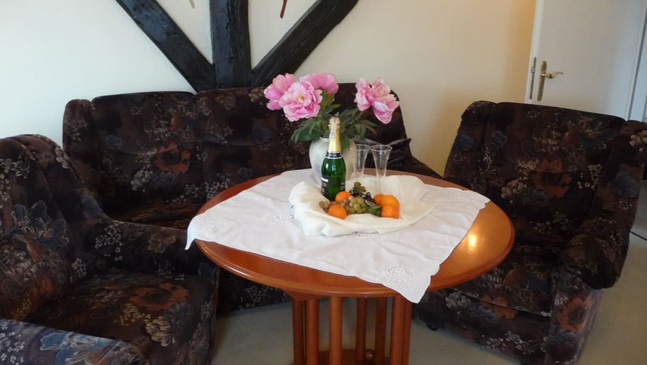 Sitzecke Zimmer Landgasthaus Götz