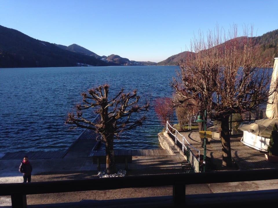 Morgenausblick aus dem Zimmer Pension Elisabeth