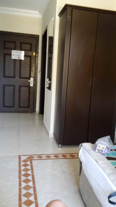 Zimmereingang Hotel Kleopatra Royal Palm