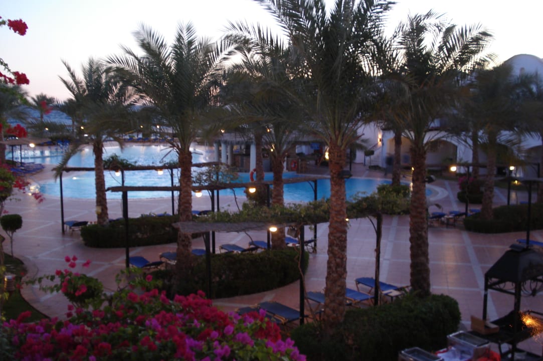 Der Blick vom Zimmer 1201 JAZ Dahabeya