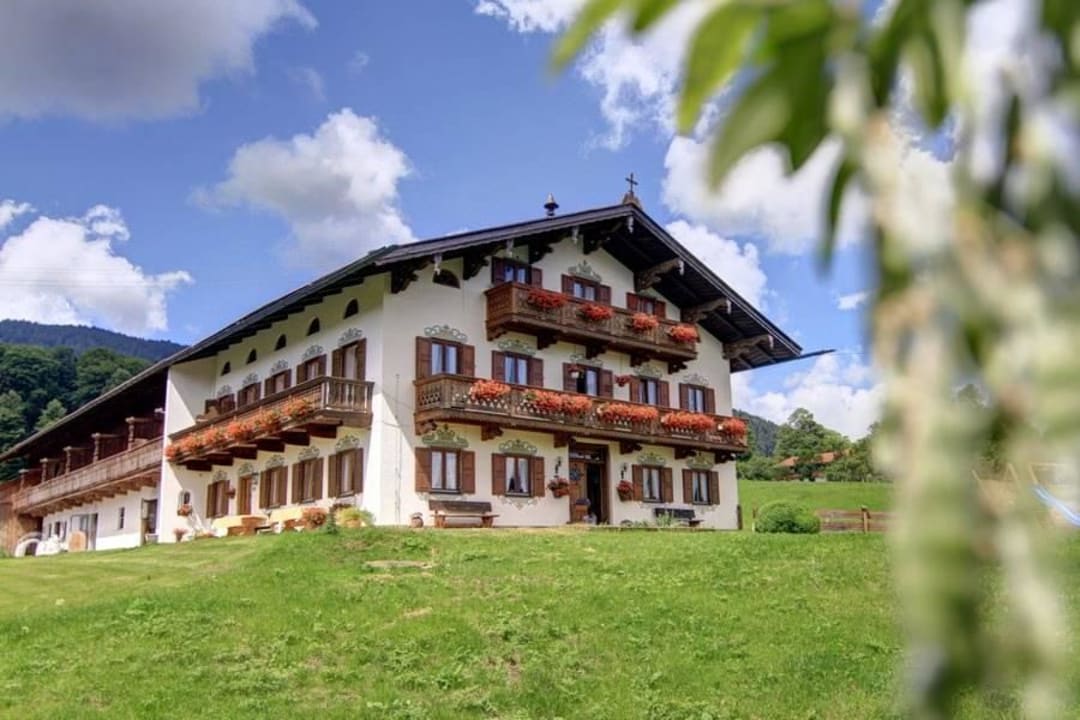 Blick auf den Oberreiterhof Bauernhof Oberreiterhof