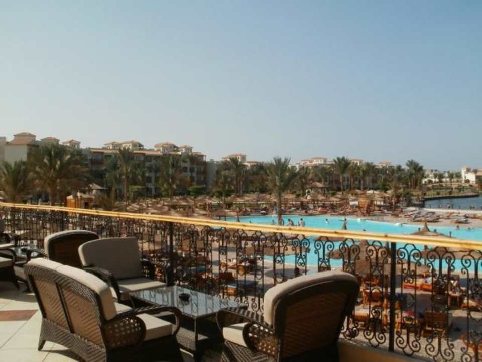 Blick vom Hauptgebäude links Pickalbatros Dana Beach Resort - Hurghada
