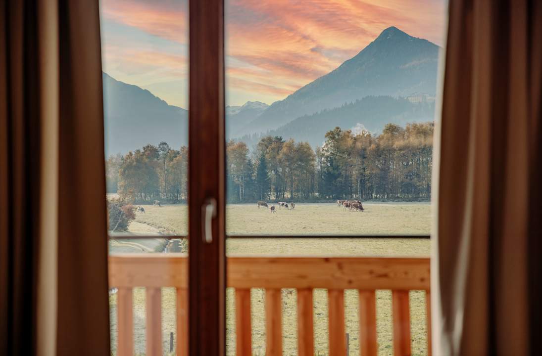 Ausblick Alpin Apartement G'ret