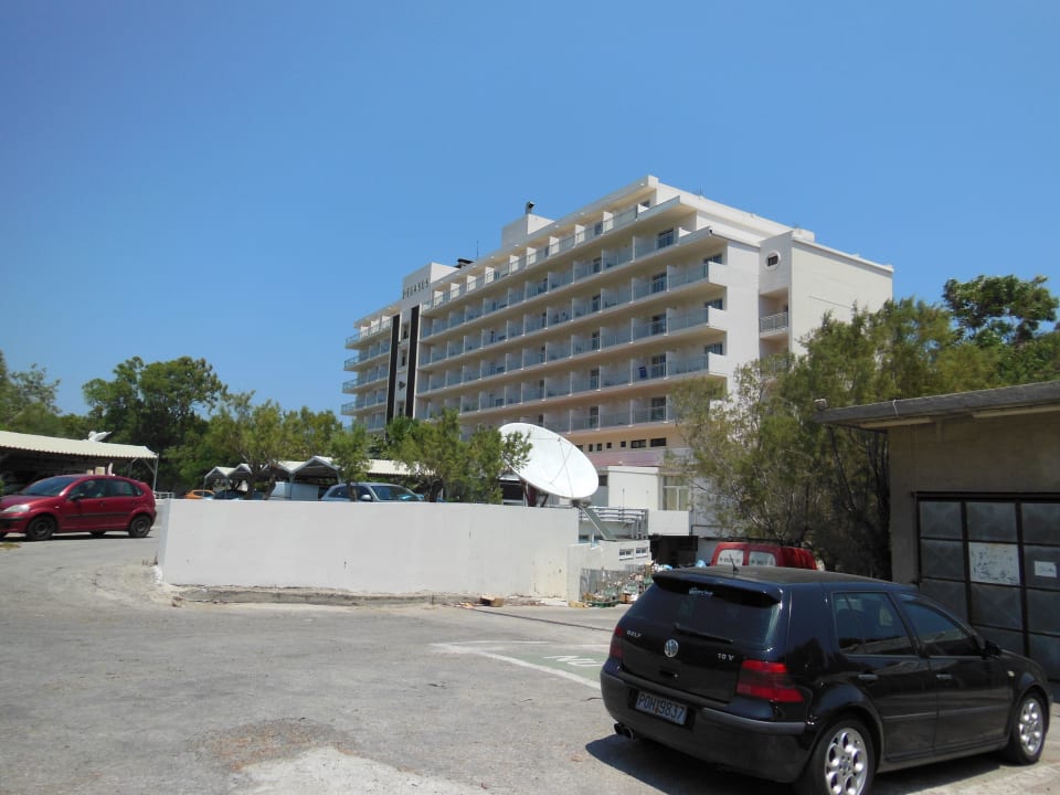 Frontansicht Pegasos Deluxe Beach Hotel