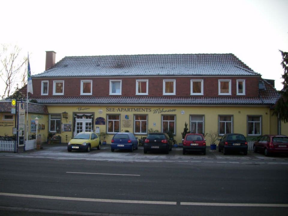 Die Aussenansicht Strandhof Möhnesee