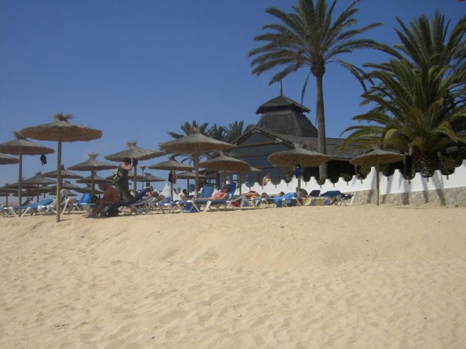 Strandbar vom Blick des Strandes aus SBH Costa Calma Beach Resort