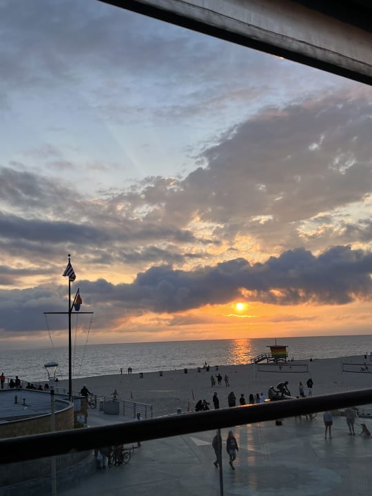 Ausblick Surf City Hostel