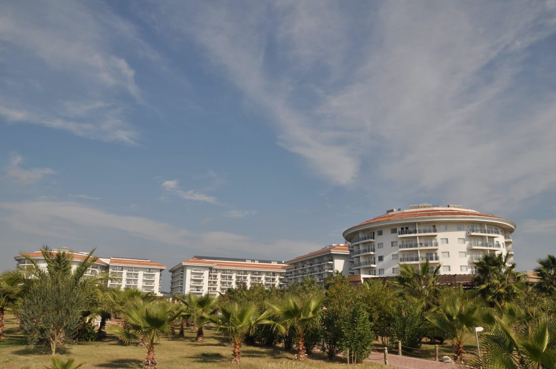 Blick vom Strand Seaden Sea World Resort & Spa