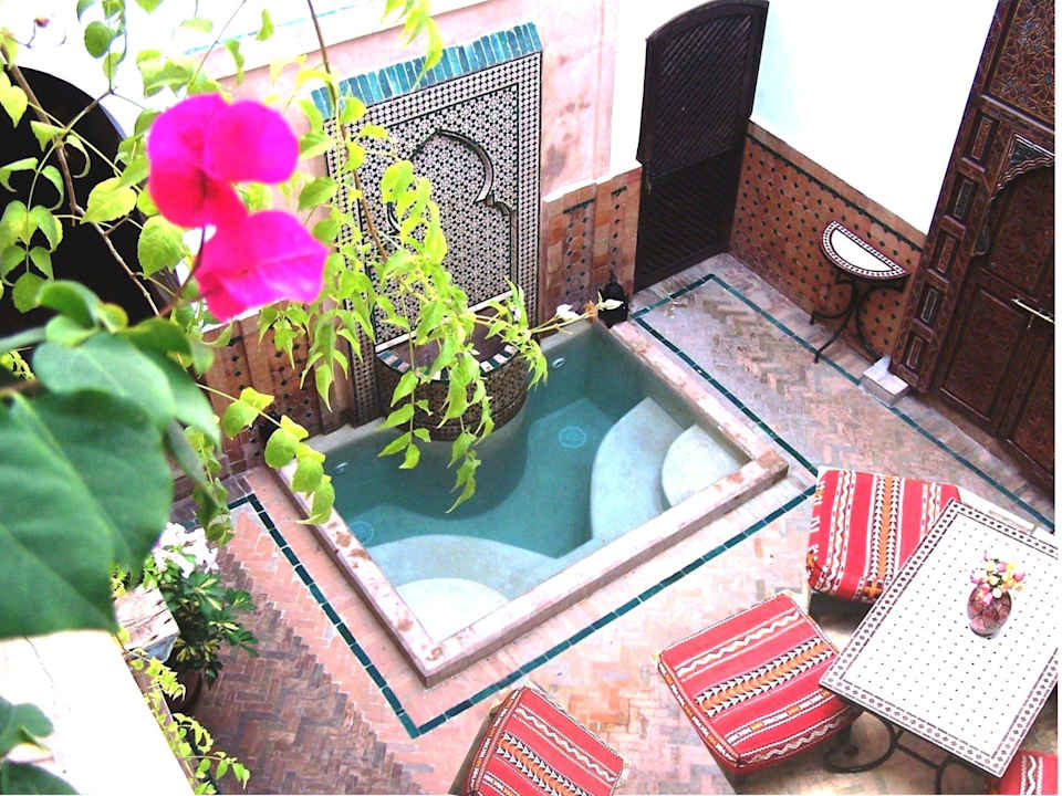 Patio du Riad dar Ibelin Riad dar Ibelin