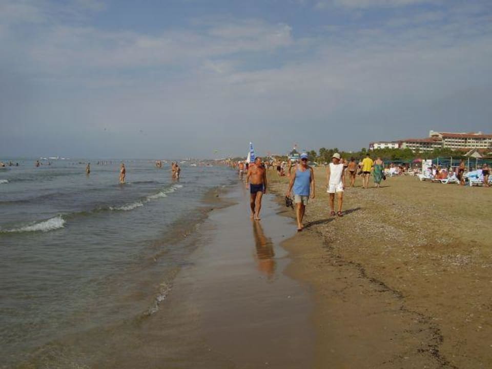Der Strand am Hotel Sunis Kumköy Beach Resort Hotel & Spa