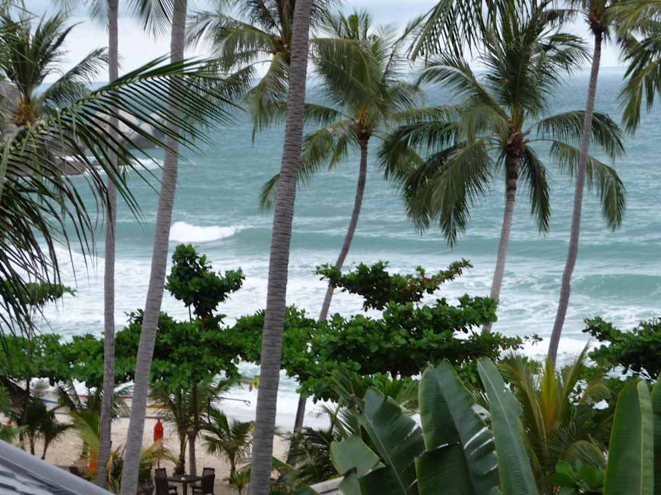 Das Wasser war häüfig (Februar/März) sehr bewegt Pariya Resort & Villas Koh Phangan