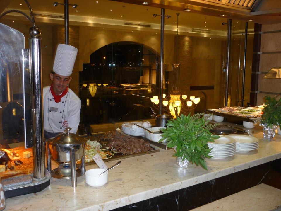 Front Cooking im Hauptrestaurant Hotel Xperience Sea Breeze Resort