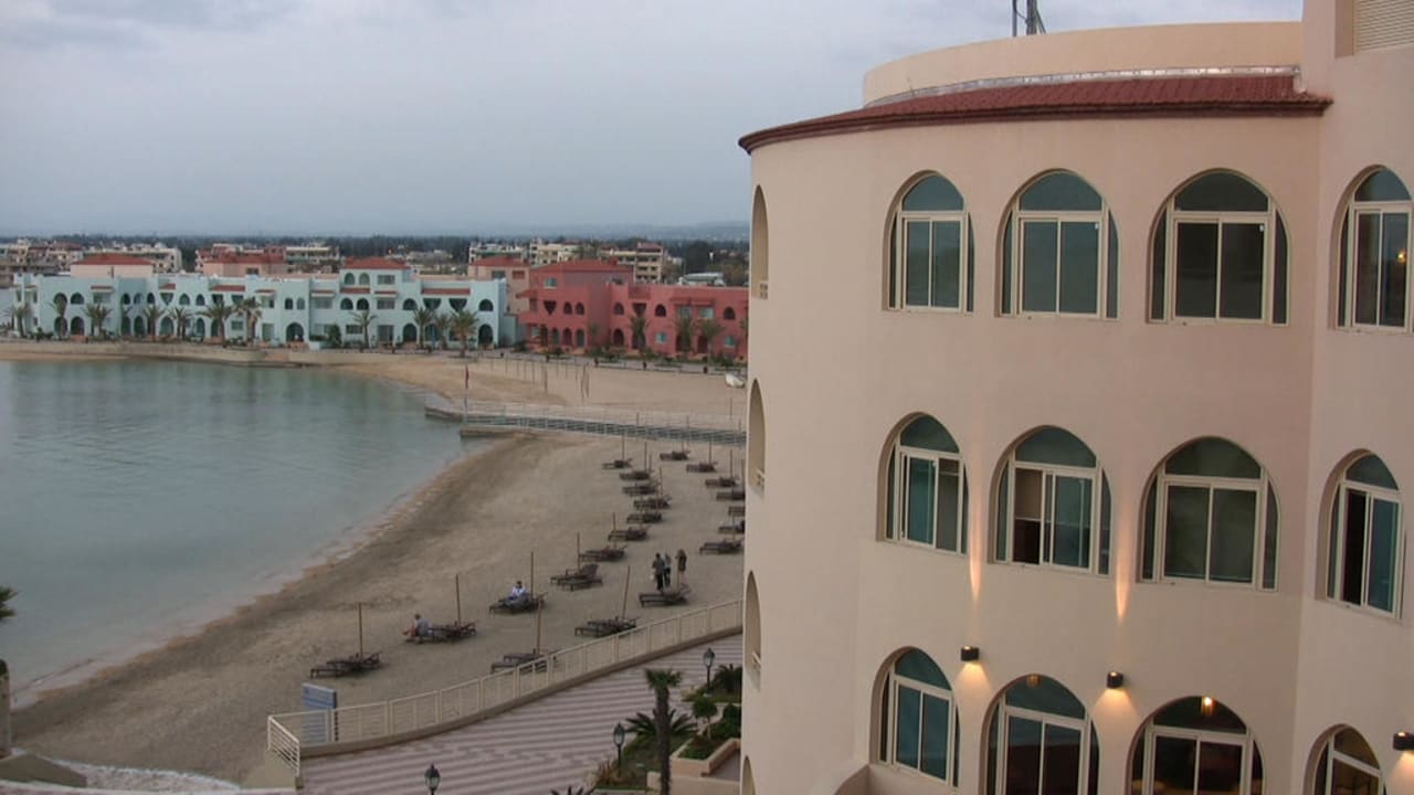 Blick vom Balkon Afamia Resort