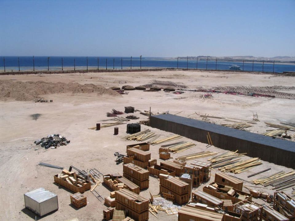Großbaustelle neben Makadi Palace Makadi Palace