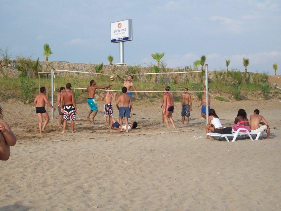Beach Volleyball am Strand Vita Silva Hotel
