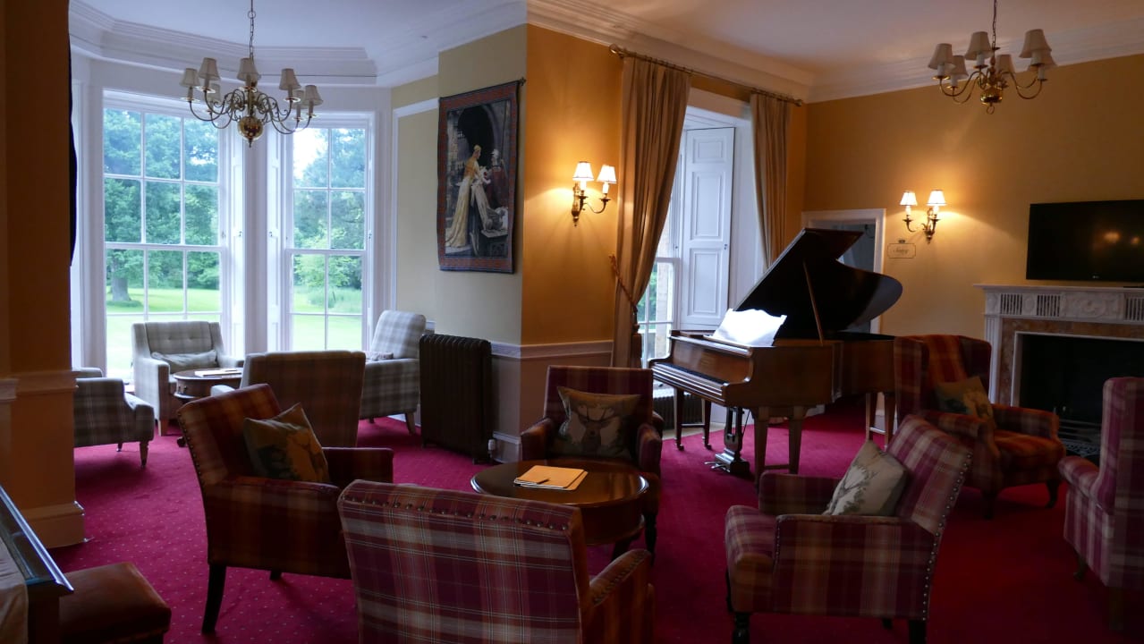 Aufenthaltsraum im Schloss Carberry Tower Hotel